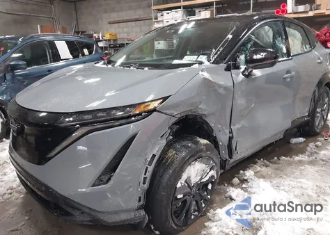 2024 Nissan Ariya Platinum+ z USA, uszkodzony, nr VIN JN1DF0CD6RM732771